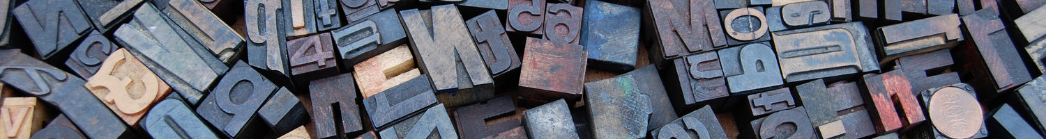 Wood letters-Amador Loureiro